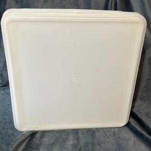 VINTAGE TUPPERWARE 12 x 12 x 6 square vintage Tupperware